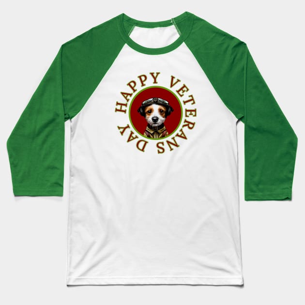 Veterans Day Jack Russell Dog Memorial Design 1 Baseball T-Shirt by Edongski303 Teepublic Merch